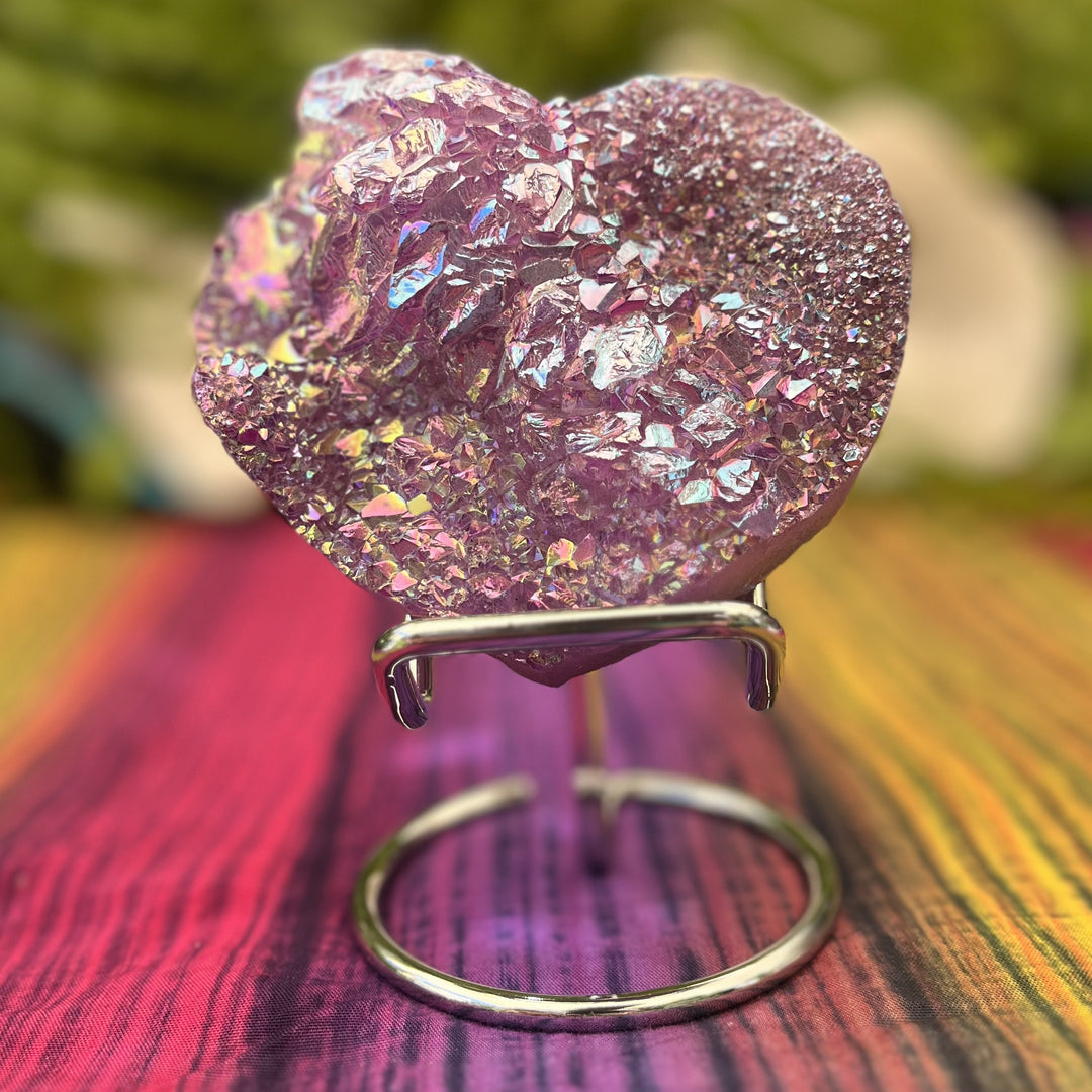 Heart Aura on Stand 10.5 cm
