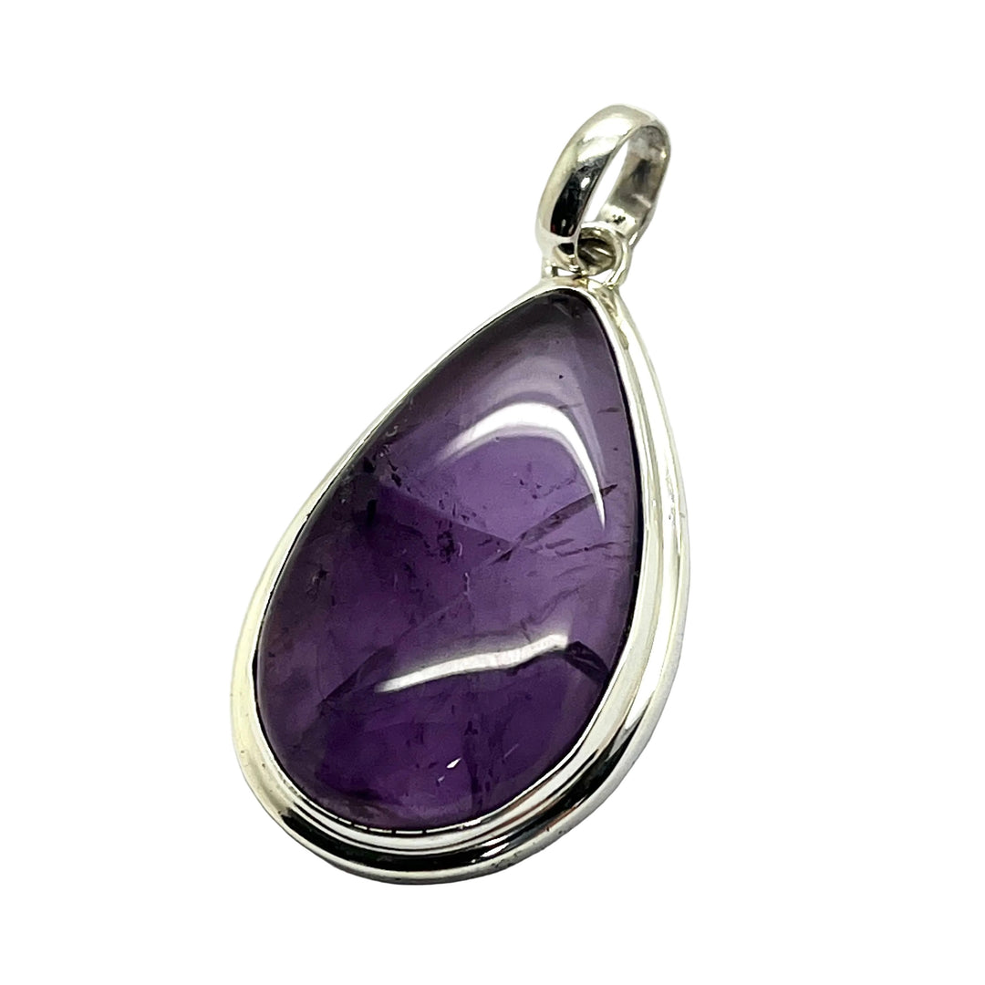 Ring Amethyst Teardrop 4.5 cm