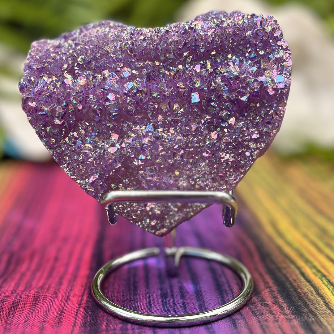 Heart Aura on Stand 12 cm