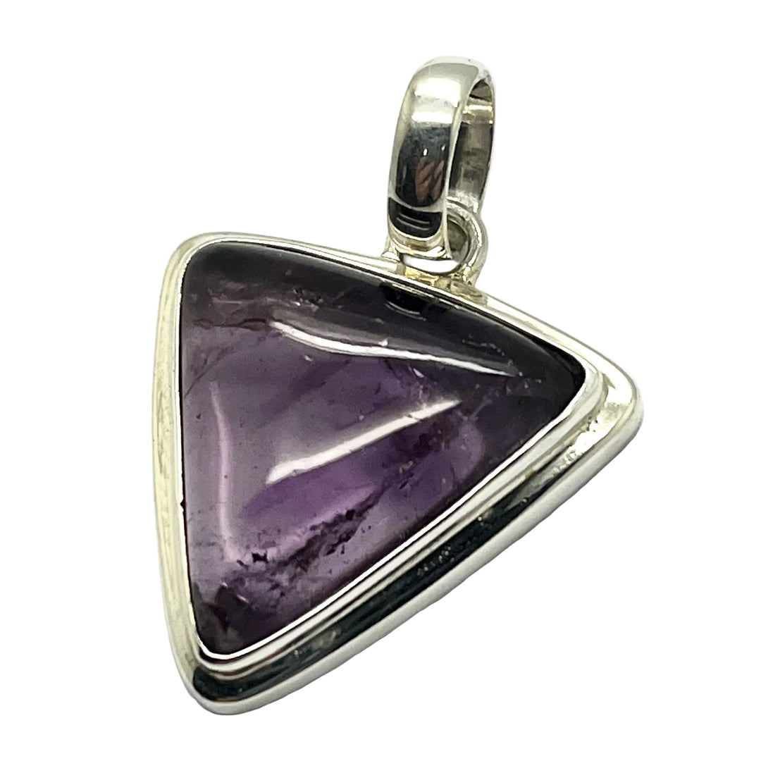 Pendant Amethyst Triangle 3.4 cm