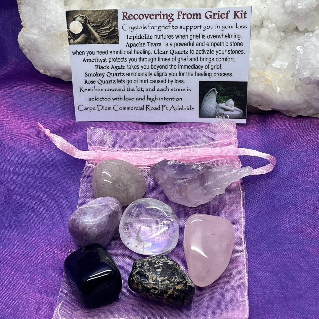 Recovering from Grief Crystal Kit