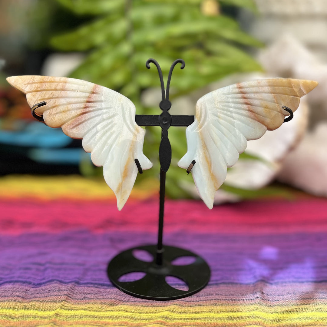 Butterfly Amazonite on Stand 10.2 cm