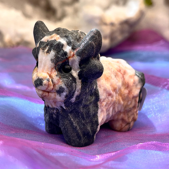 Highland Cow Crystal Carving | Carpe Diem With Remi