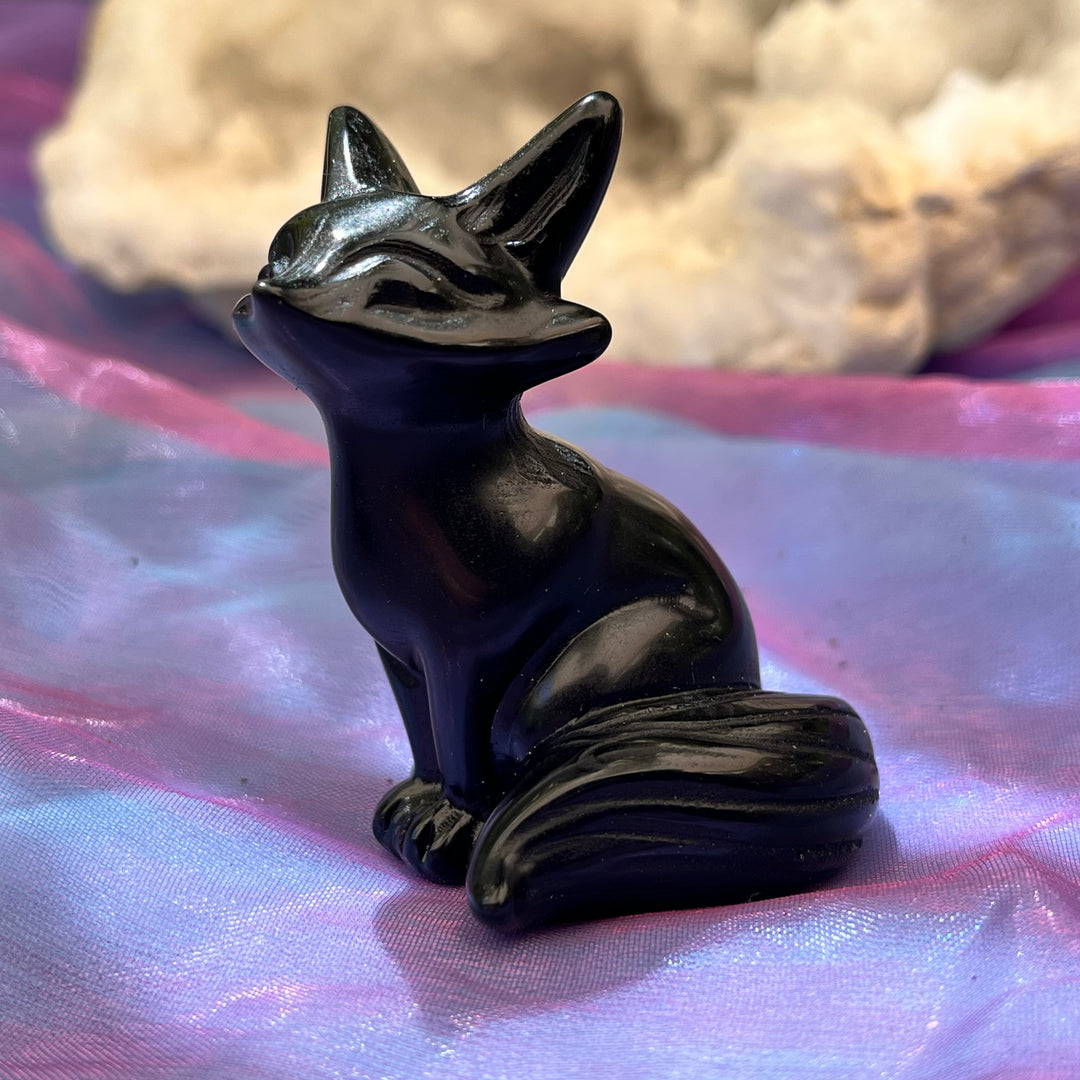 Fox Sitting Crystal | Carpe Diem With Remi