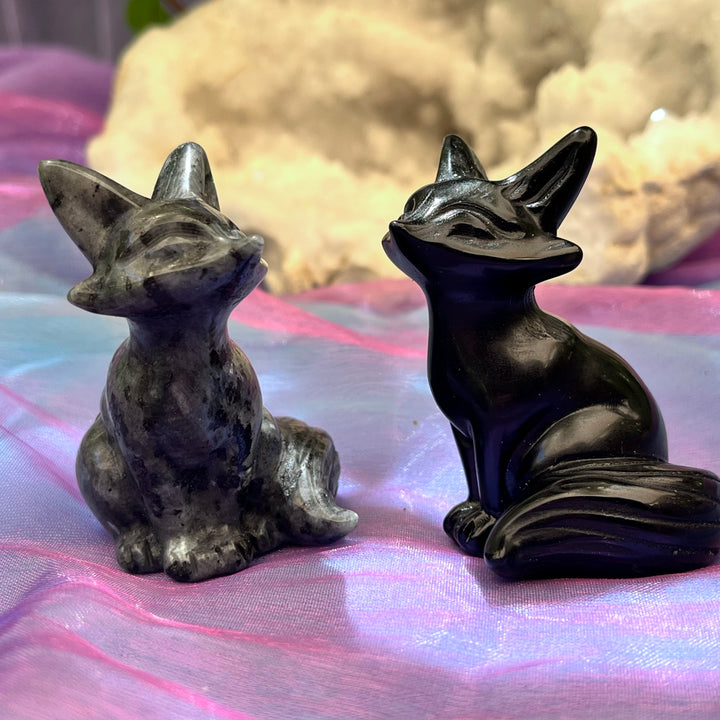 Fox Sitting Crystal | Carpe Diem With Remi