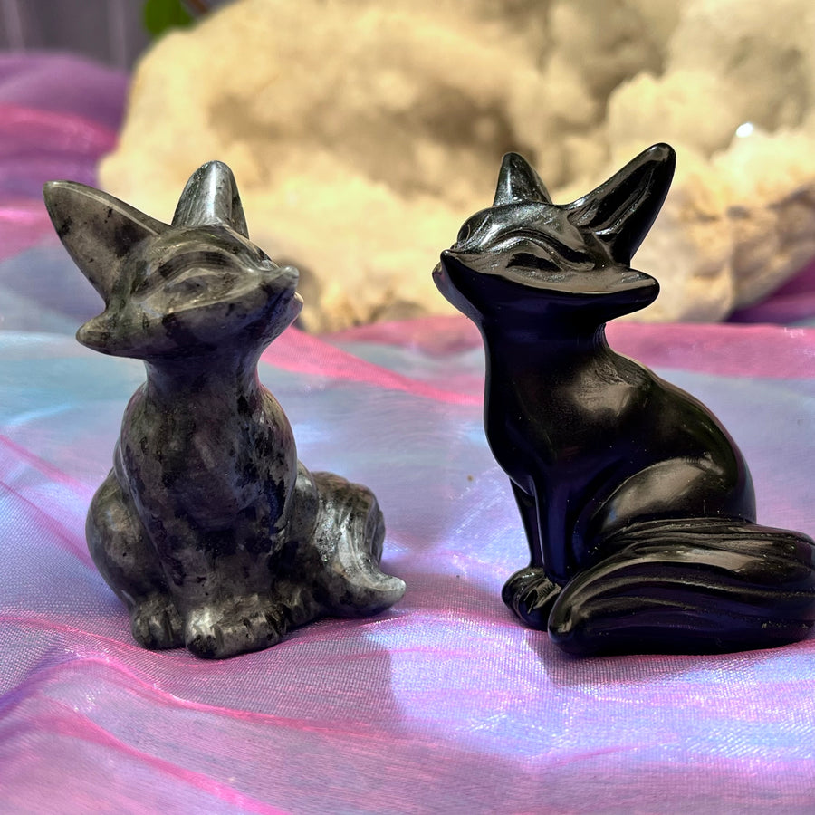 Fox Sitting Crystal | Carpe Diem With Remi