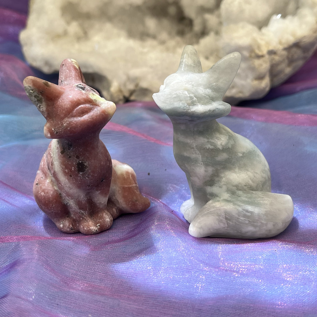 Fox Sitting Crystal | Carpe Diem With Remi
