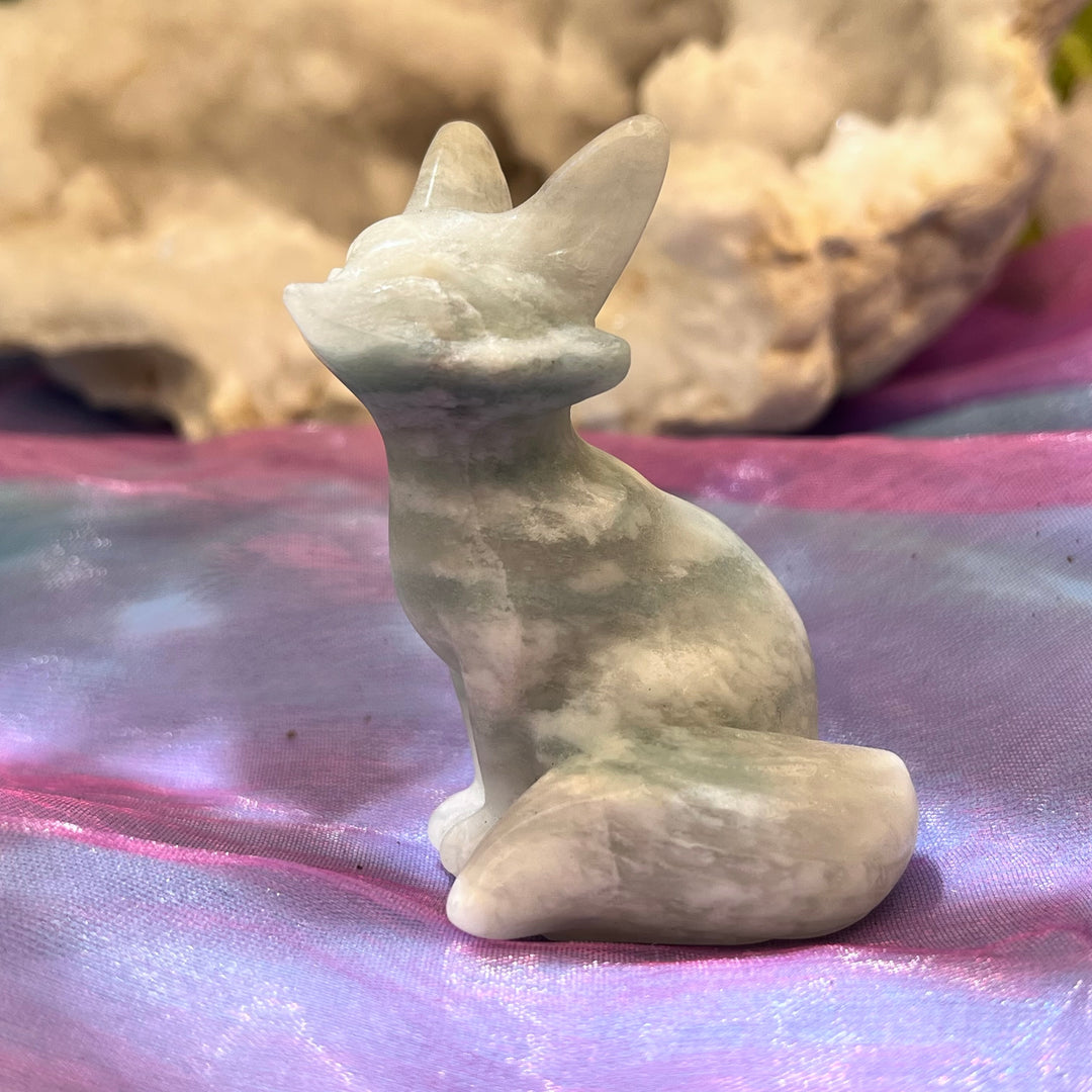 Fox Sitting Crystal | Carpe Diem With Remi