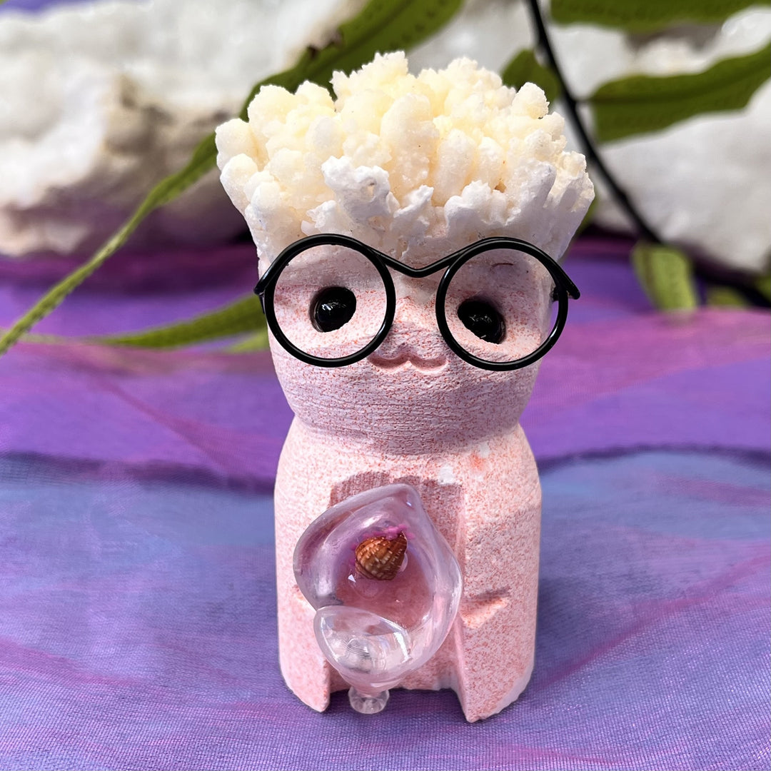 Figurine Coral Hair with Shell