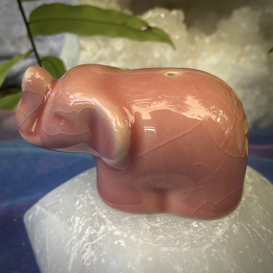 Incense Holder Elephant Pink | Carpe Diem with Remi