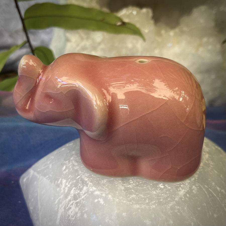 Incense Holder Elephant Pink | Carpe Diem with Remi