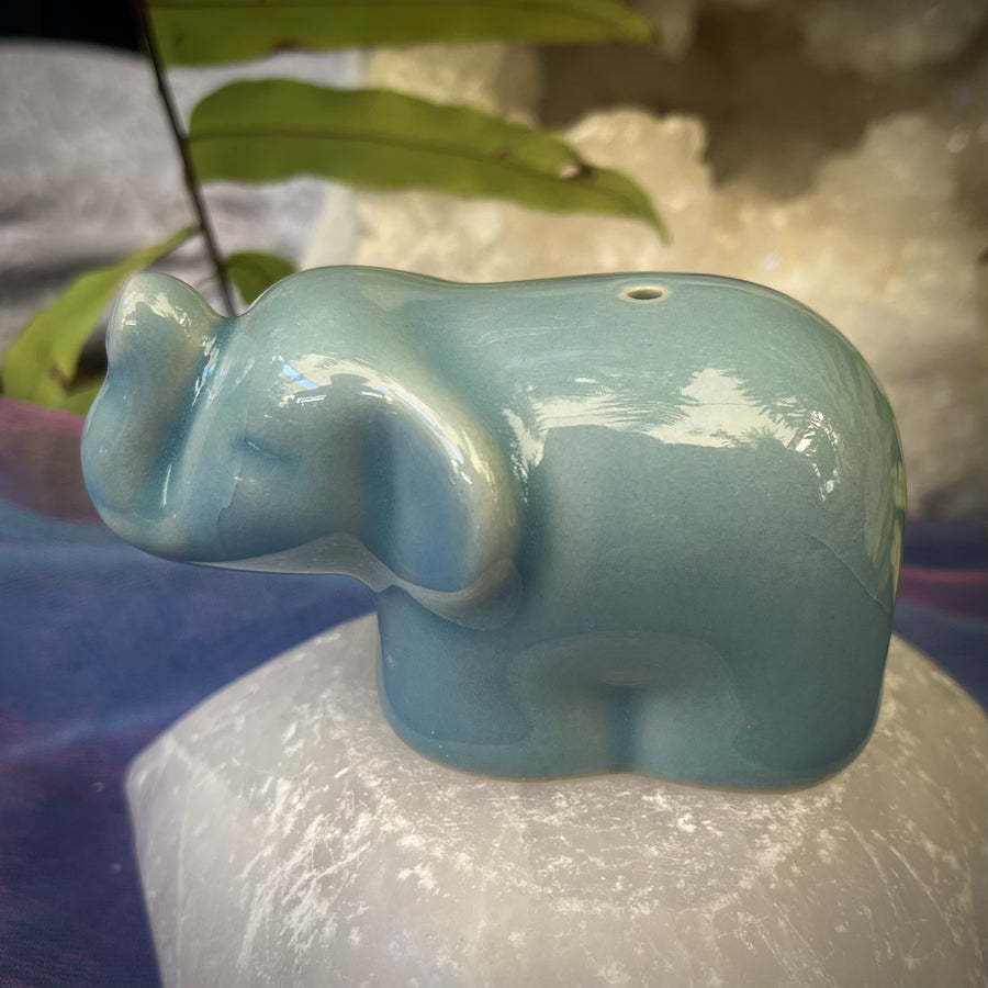 Incense Holder Elephant Blue | Carpe Diem with Remi