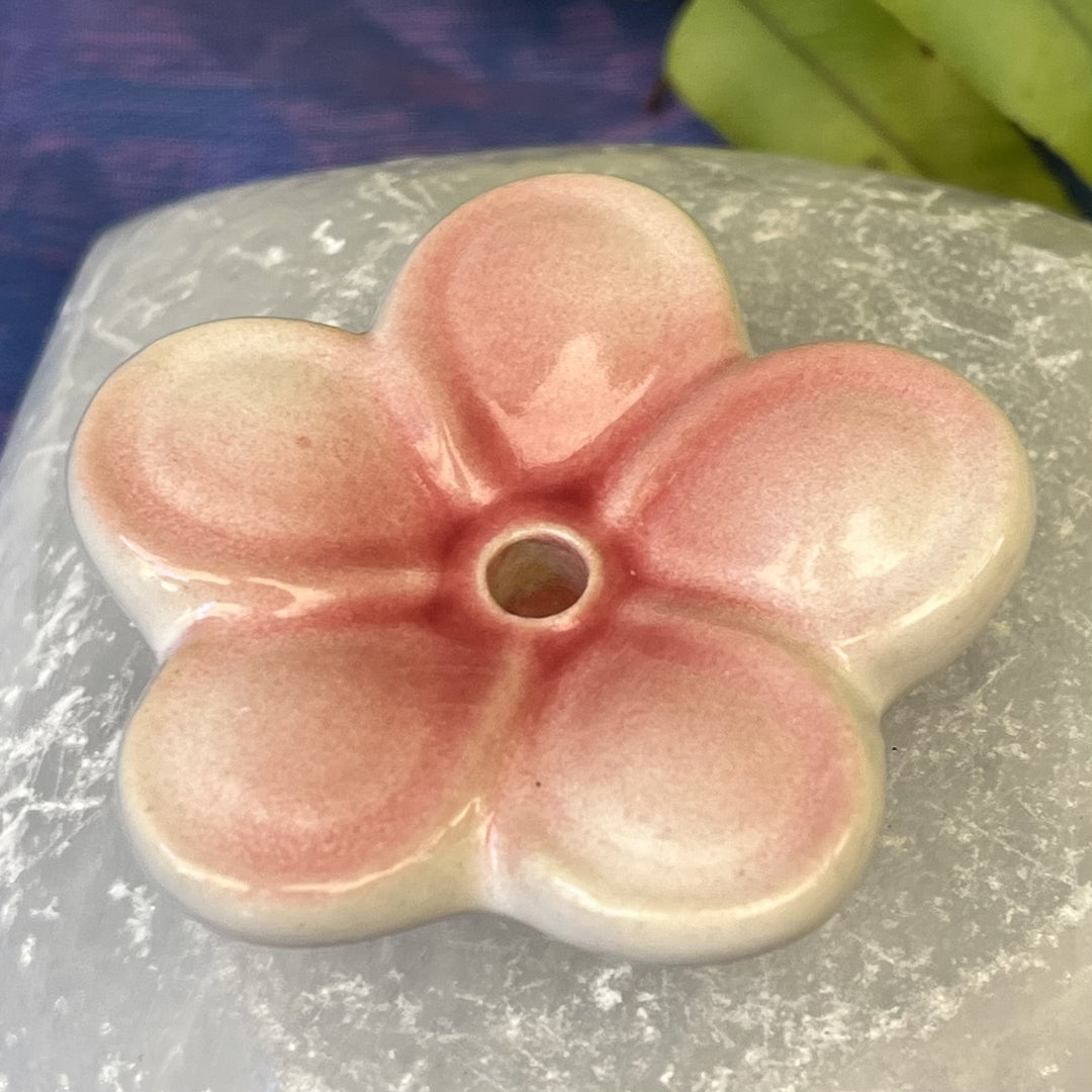Incense Holder Frangipani Pink | Carpe Diem with Remi