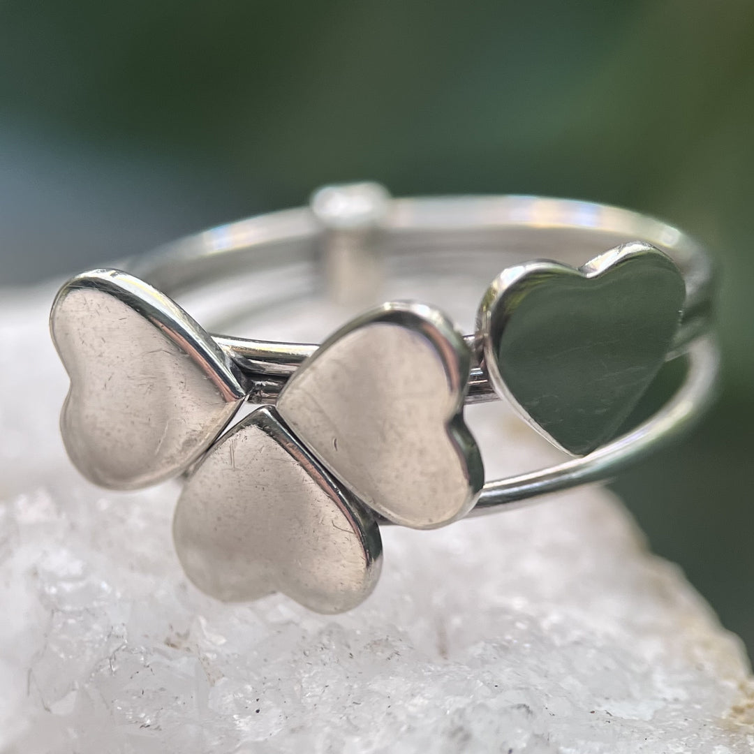 Ring Love Heart Sterling Silver
