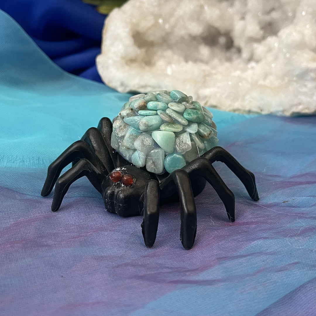 Spider Amazonite Crystal Chip | Carpe Diem with Remi