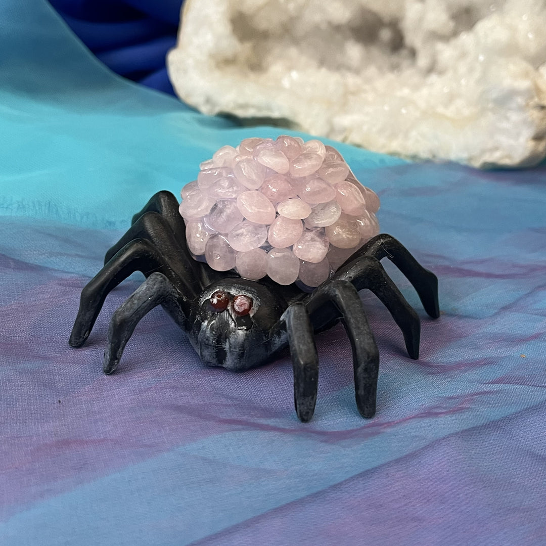 Spider Rose Quartz Crystals | Carpe Diem with Remi