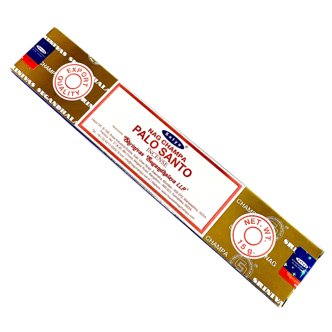 Satya Nag Champa Palo Santo Incense Sticks 15g