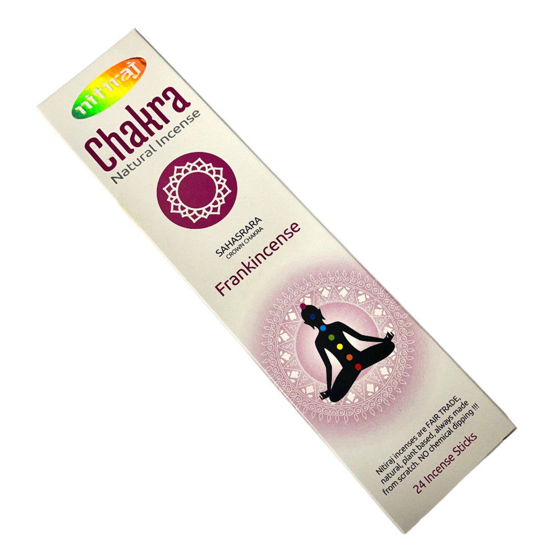 Nitiraj Crown Chakra Frankincense Incense 25g