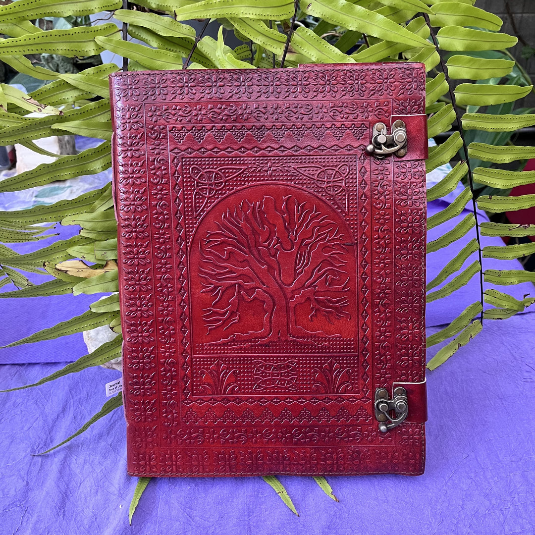 Journal Tree of Life Handmade Paper Double Latch 33 cm