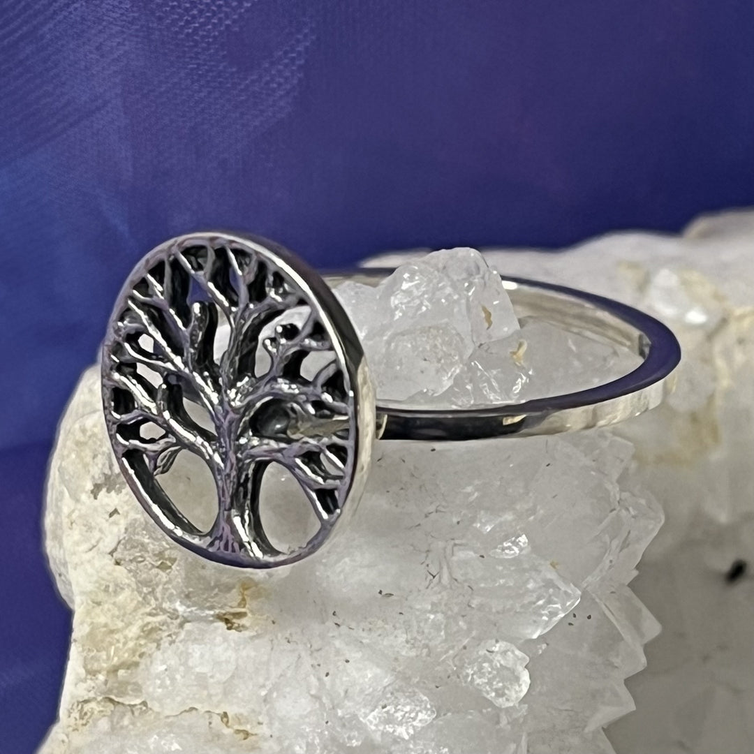 Ring Tree of Life Silver