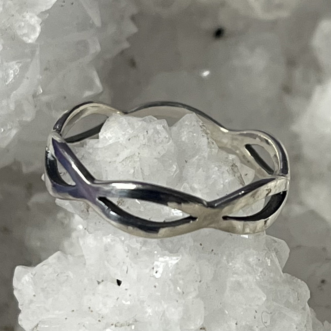 Ring Infinity on Silver
