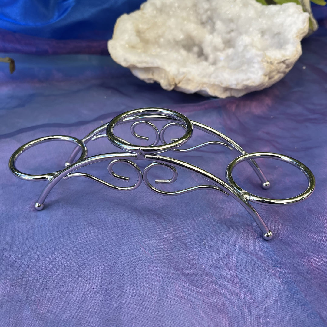 Bridge 3 Sphere Holder Silver