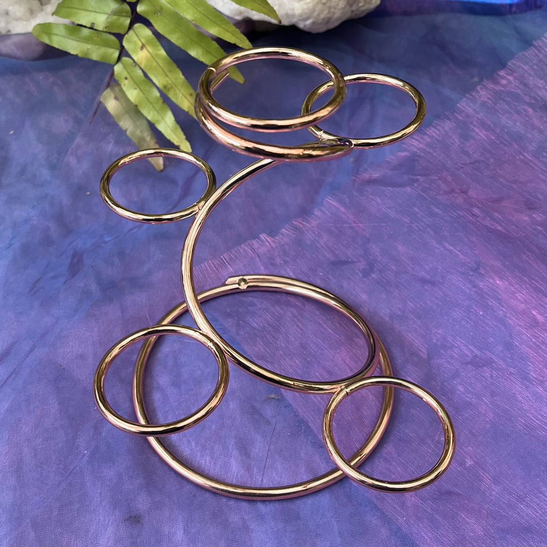 5 Sphere Holder Rose Gold