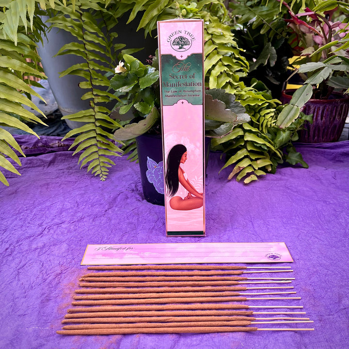 Green Tree Secret of Manifestation Incense 15g