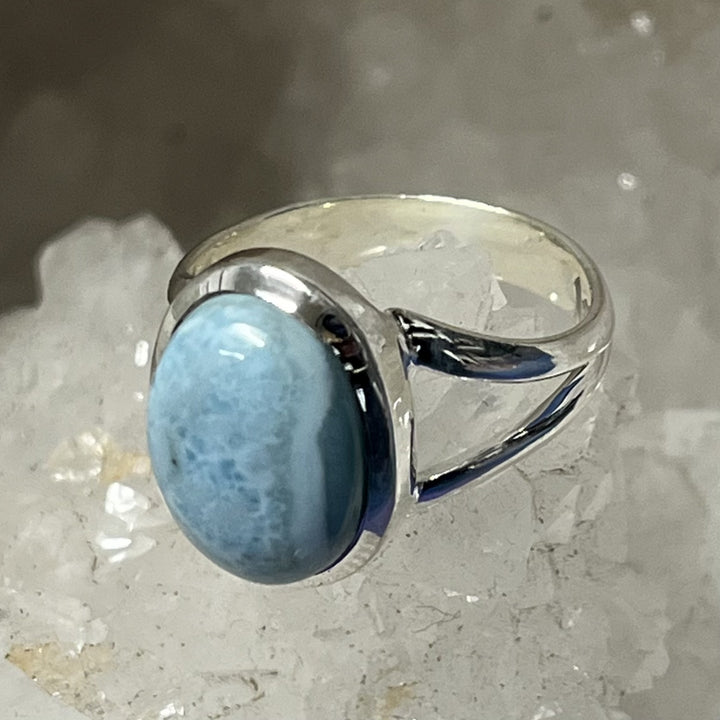 Ring Larimar Oval 1.51 cm