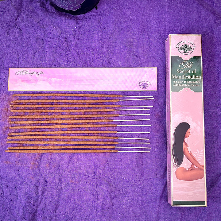 Green Tree Secret of Manifestation Incense 15g