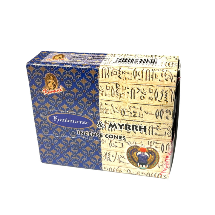 Kamini Frankincense and Myrrh Incense Cones
