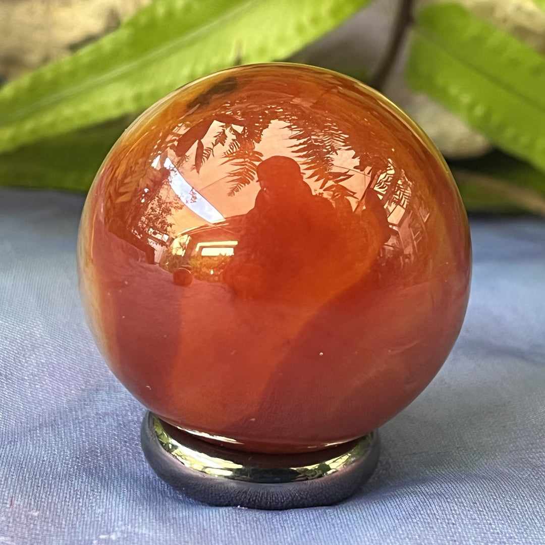 Sphere Carnelian 3.6 cm