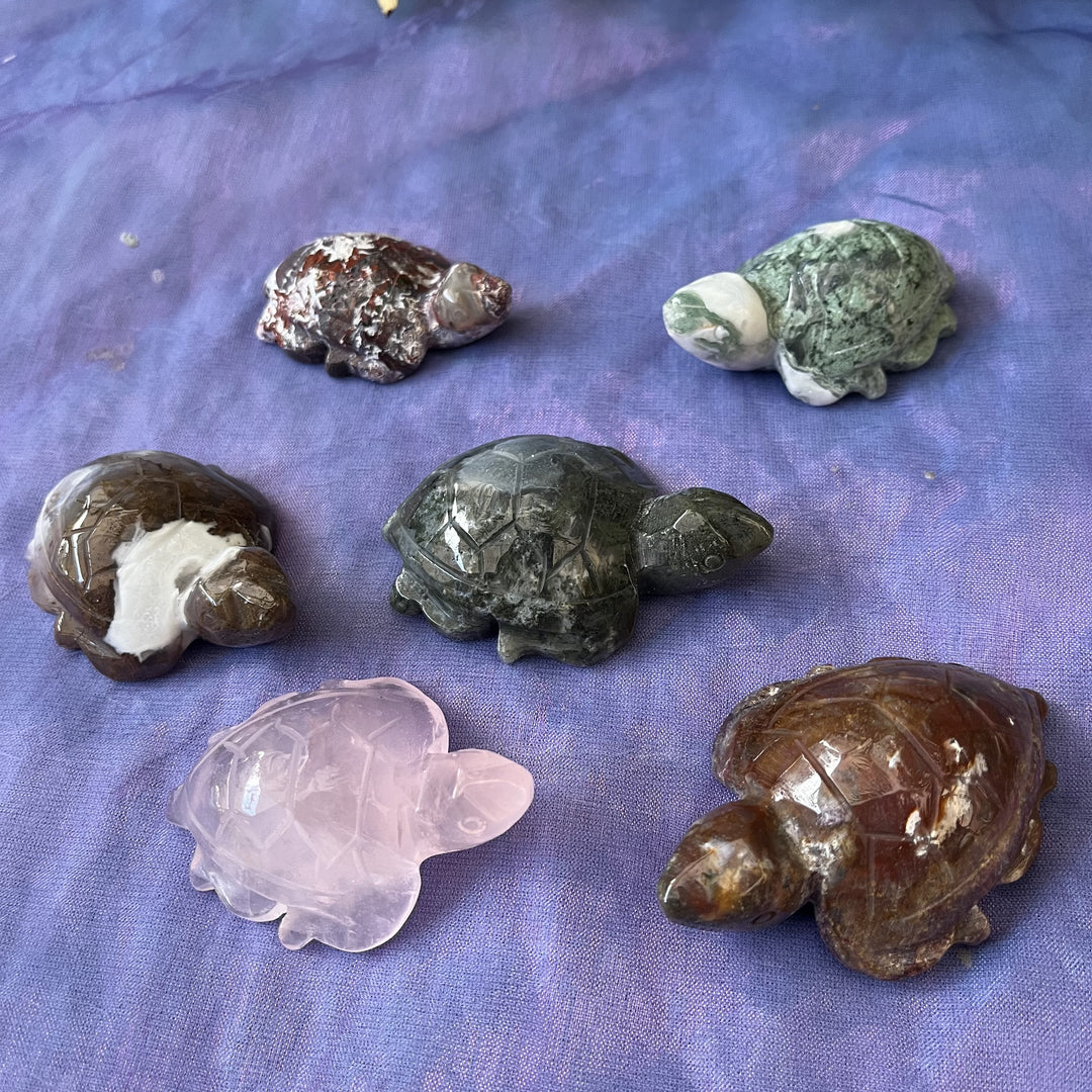 Turtle Carving Crystal