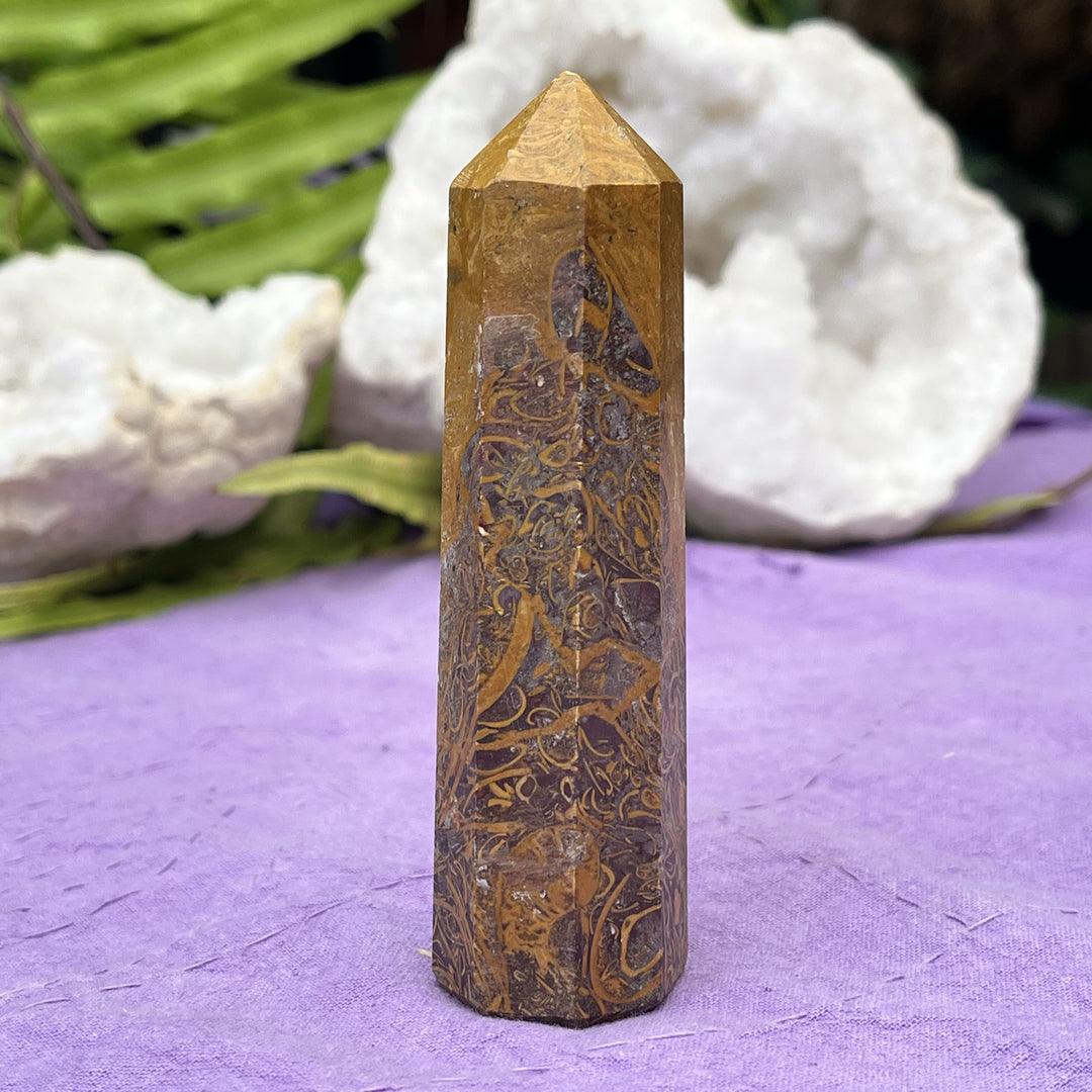 Point Calligraphy Stone 10.4 cm