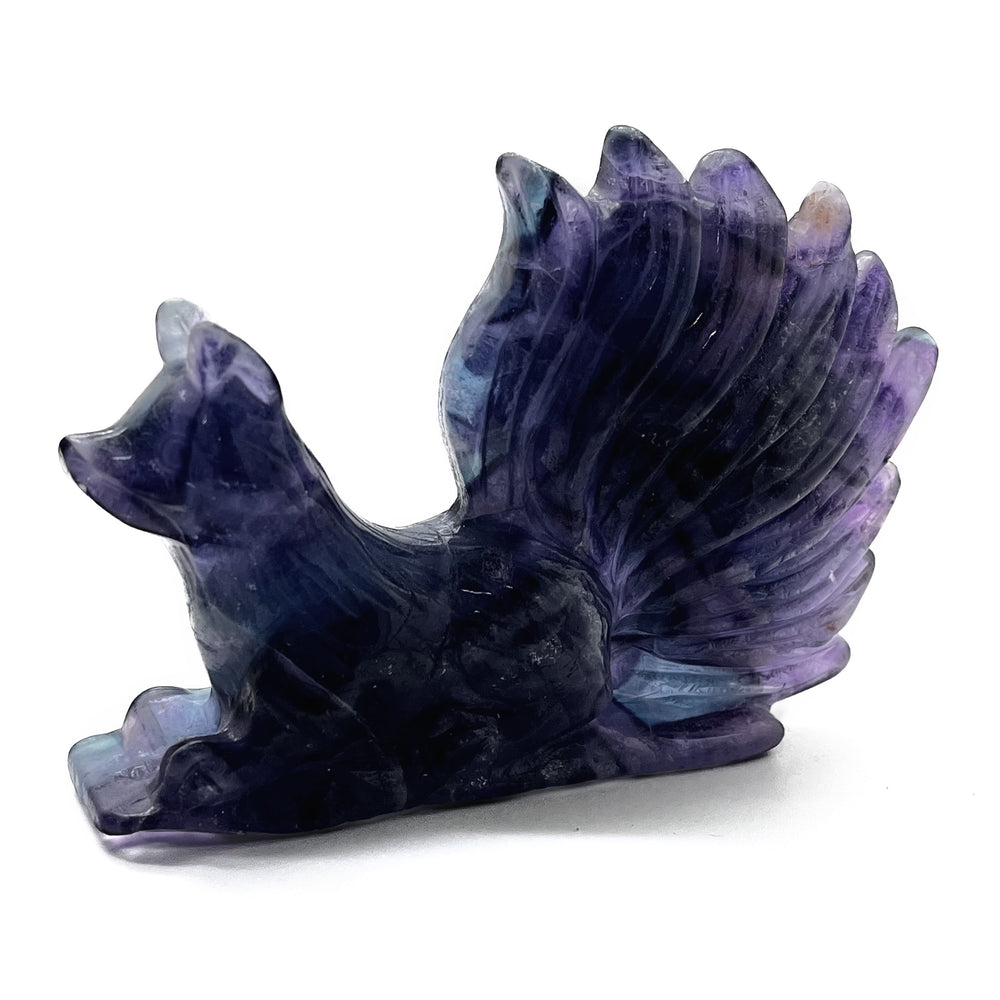 Nine Tail Fox Purple Fluorite | Carpe Diem With Remi