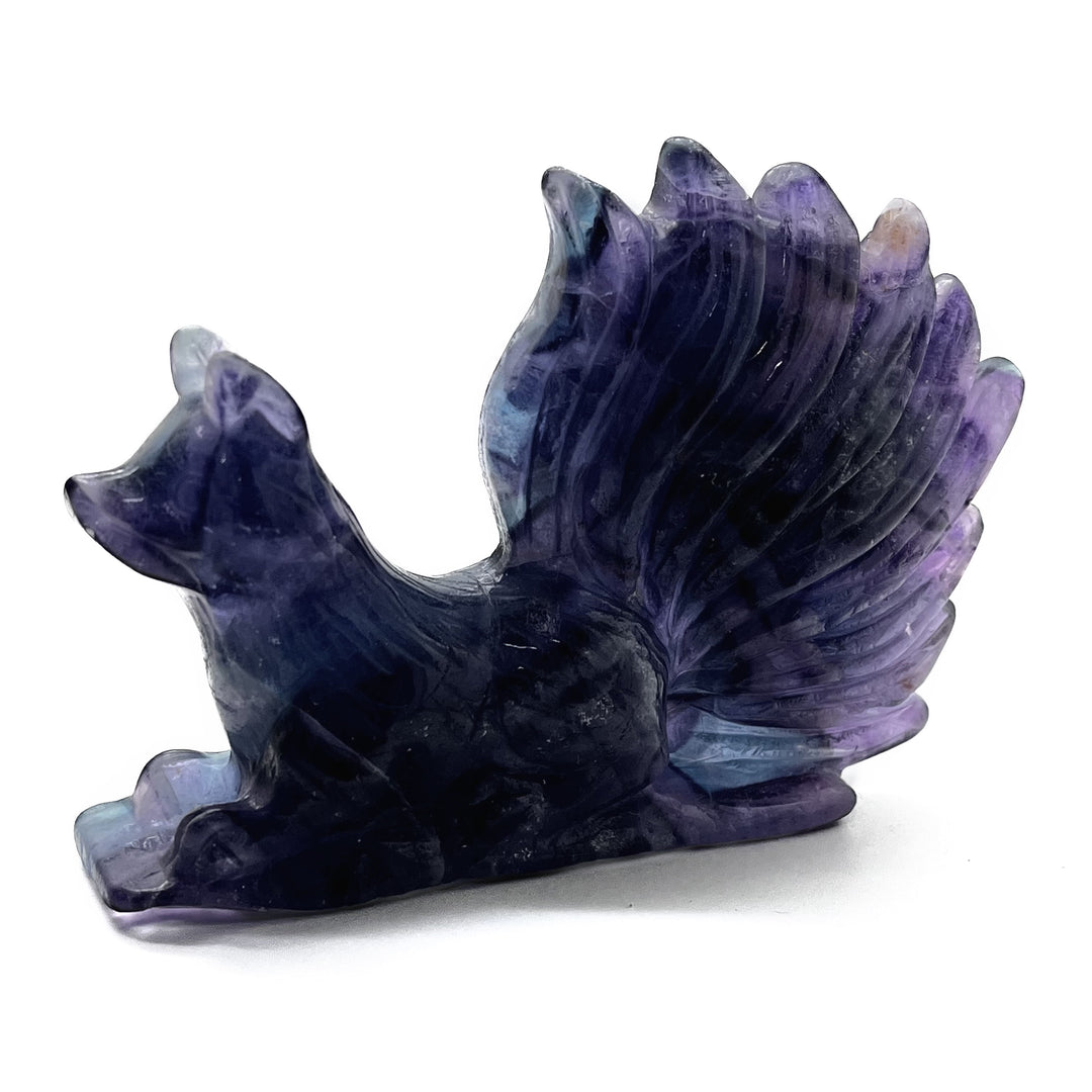 Nine Tail Fox Purple Fluorite | Carpe Diem With Remi