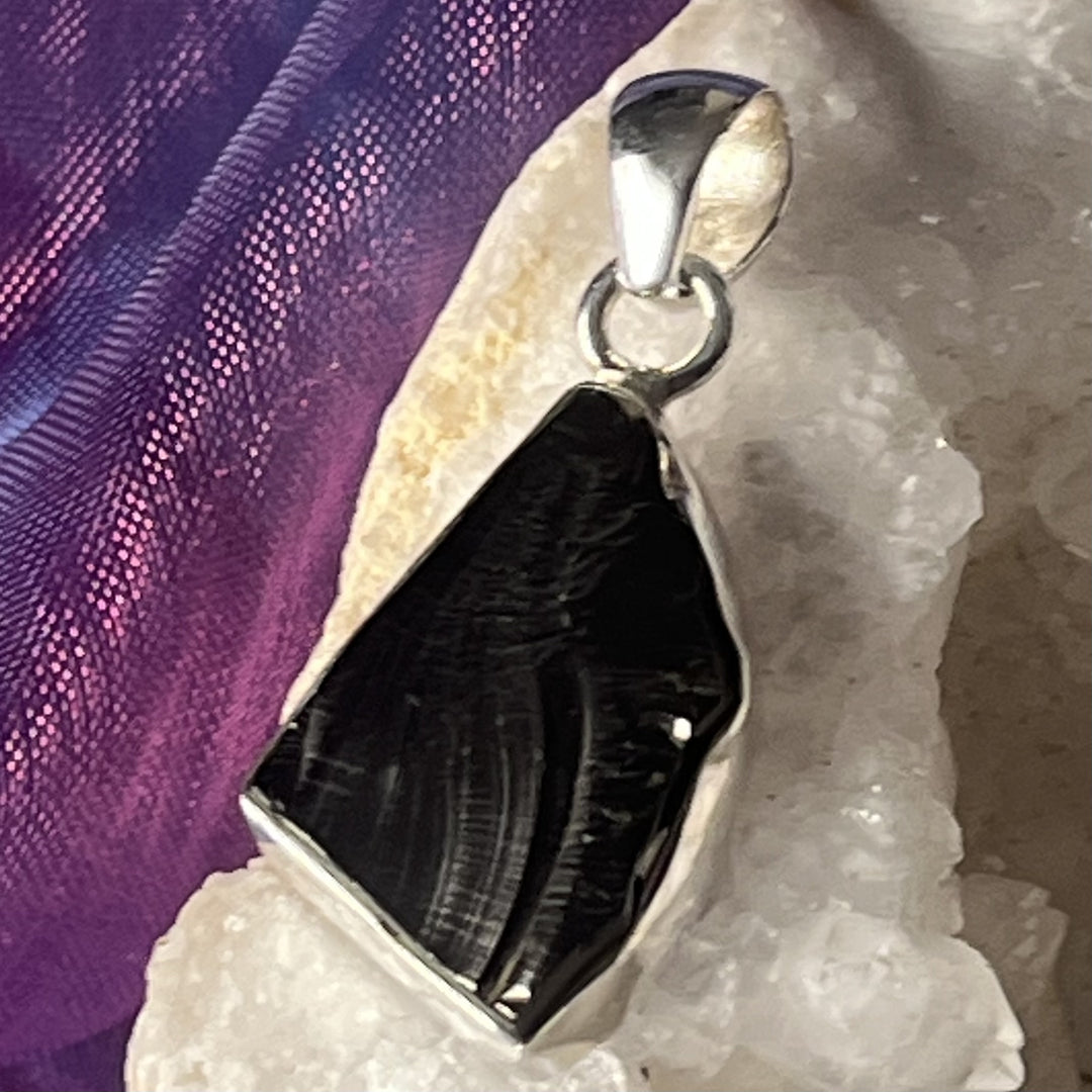 Pendant Shungite Royal Noble Elite Raw 3.3 cm