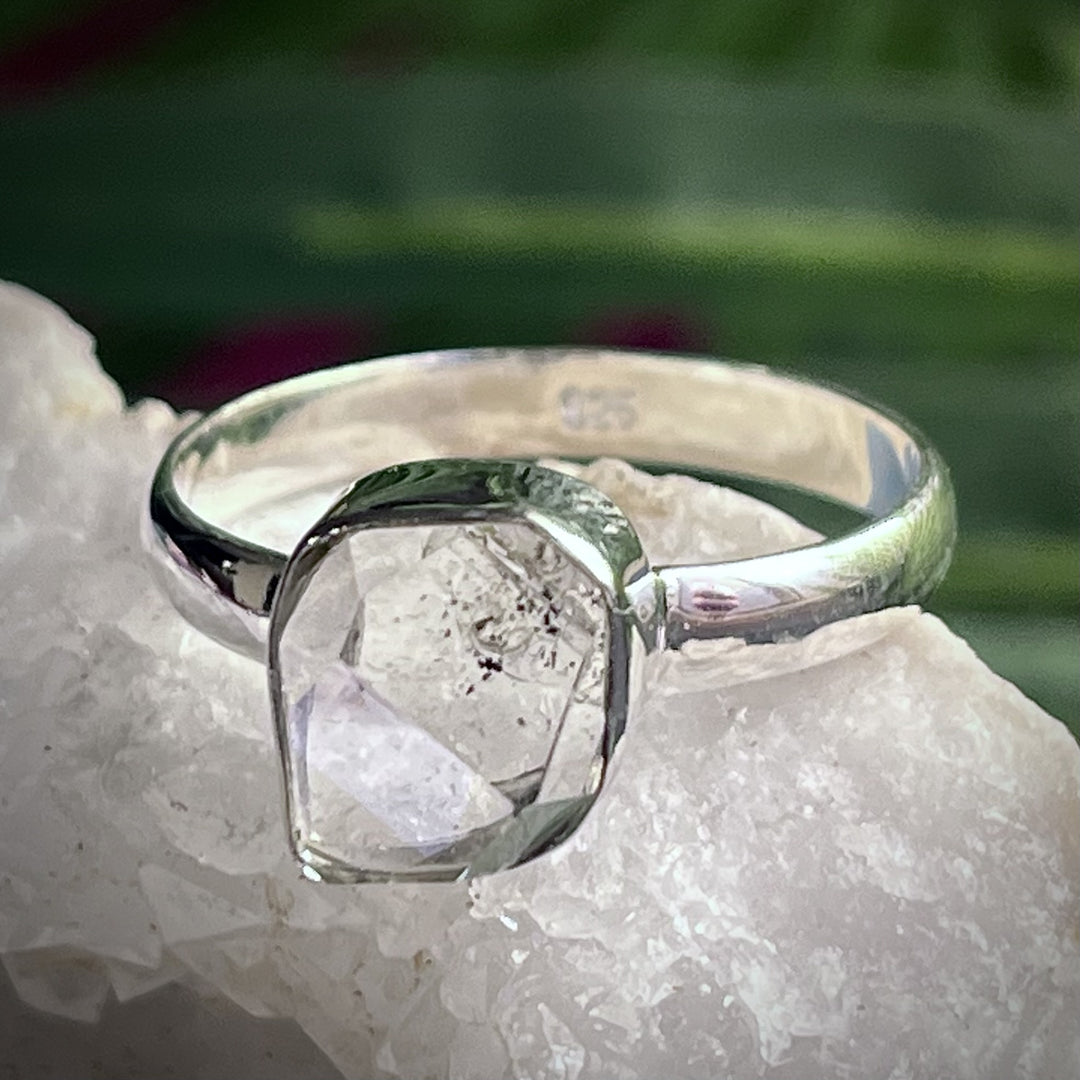 Ring Herkimer Diamond 1.10 cm