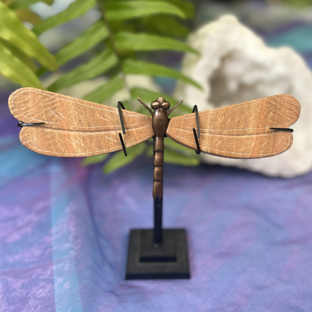 Dragonfly Wings Jasper 8.3 cm
