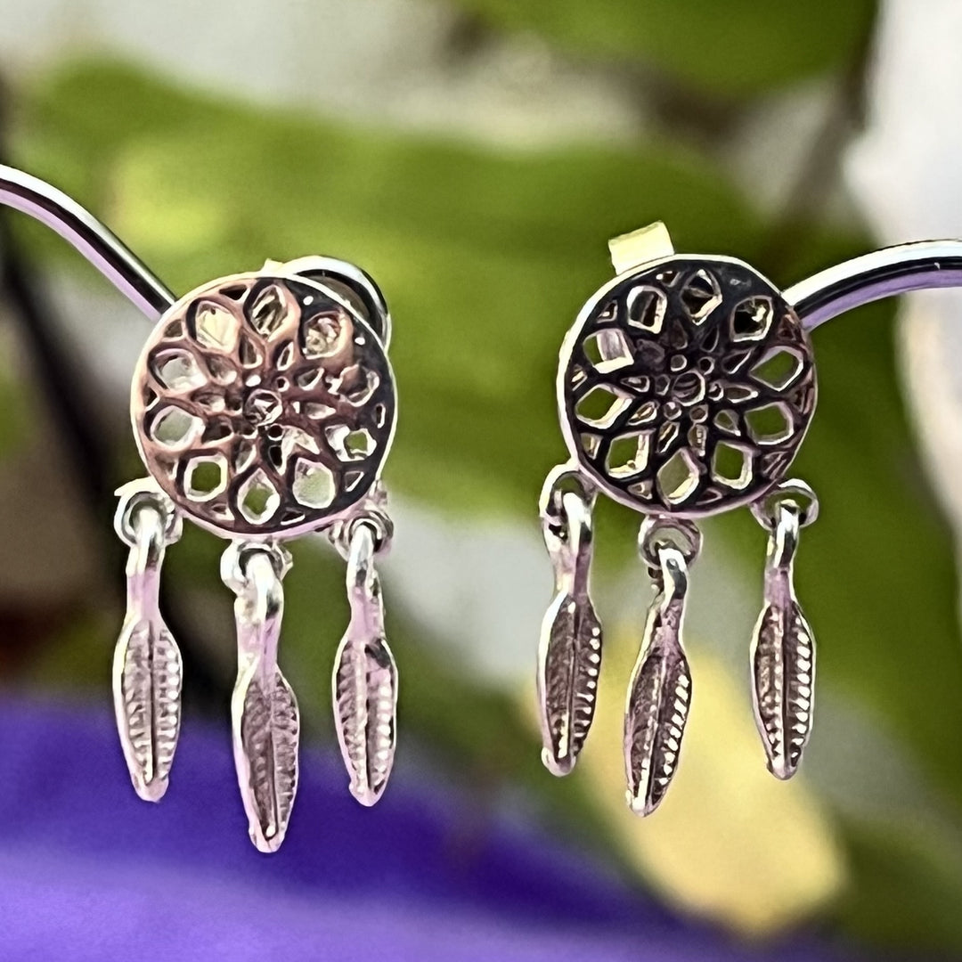 Stud Earrings Dreamcatcher