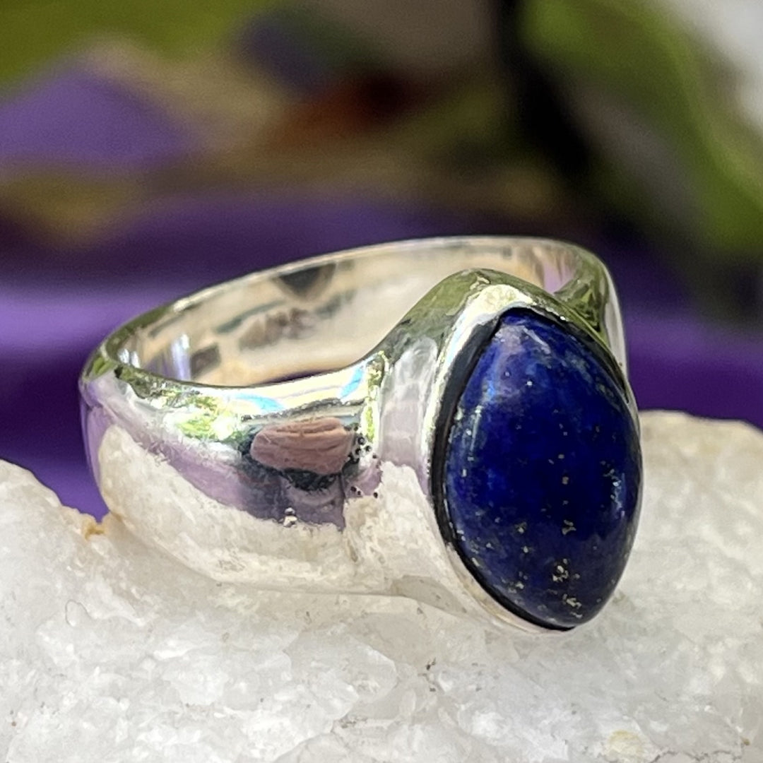 Ring Lapis Marquise 1.2 cm