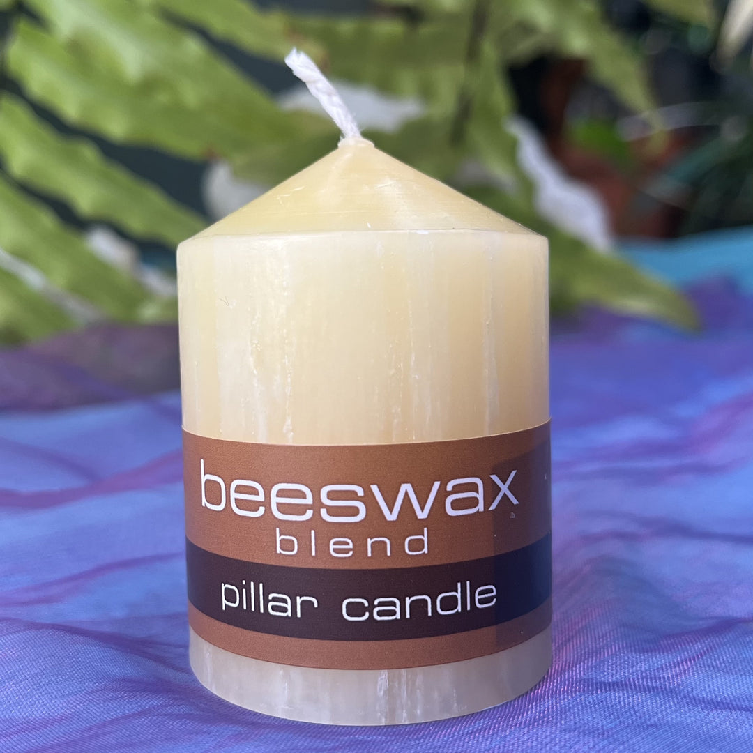 Candle Pillar Beeswax Blend 4.8 cm