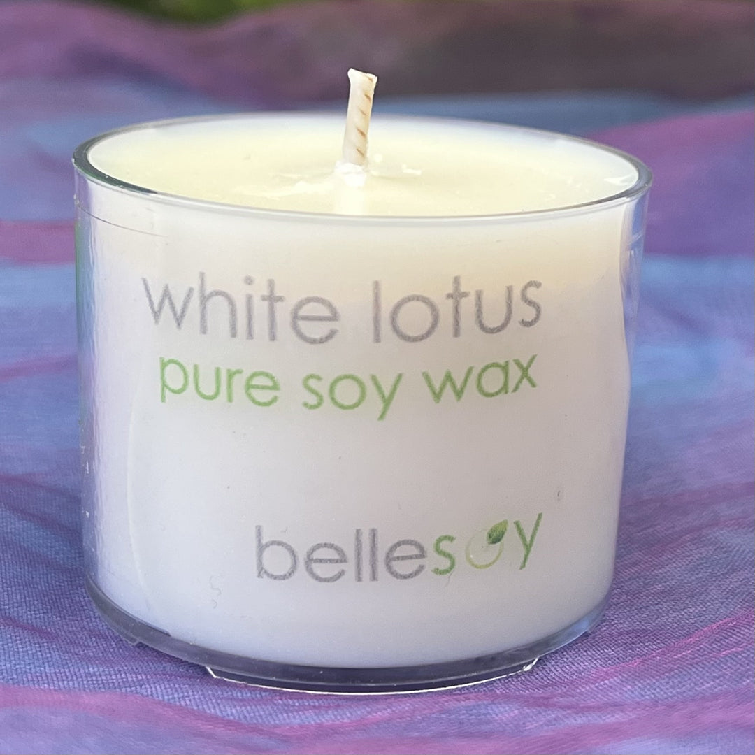 Candle Votive White Lotus Soy