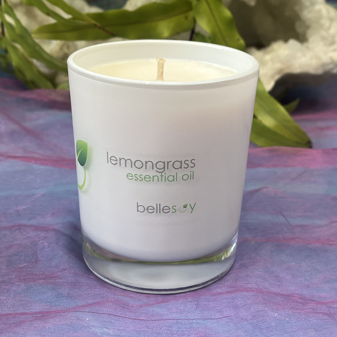 Candle Lemongrass Pure Soy 40 Hr