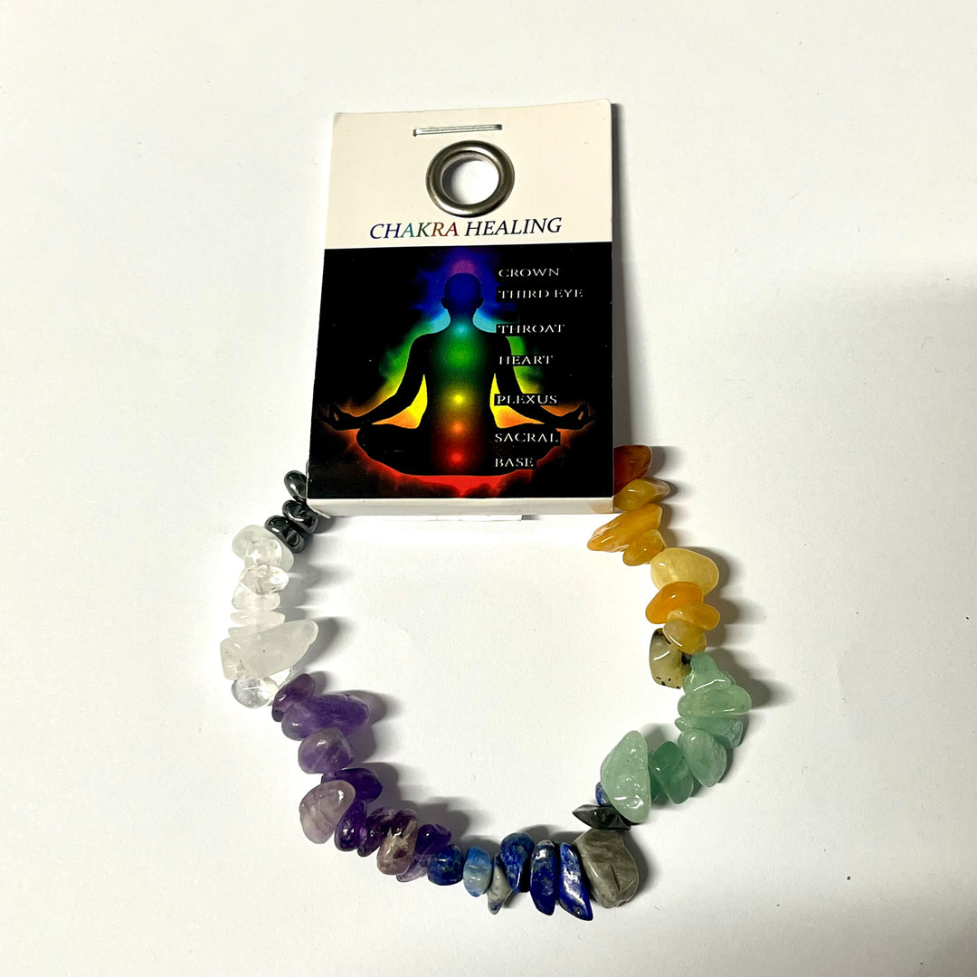Bracelet Chip Chakra Healing Stones