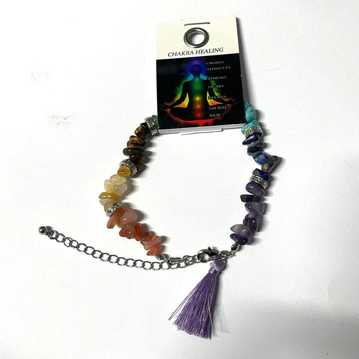 Bracelet Chip Chakra with Tassel
