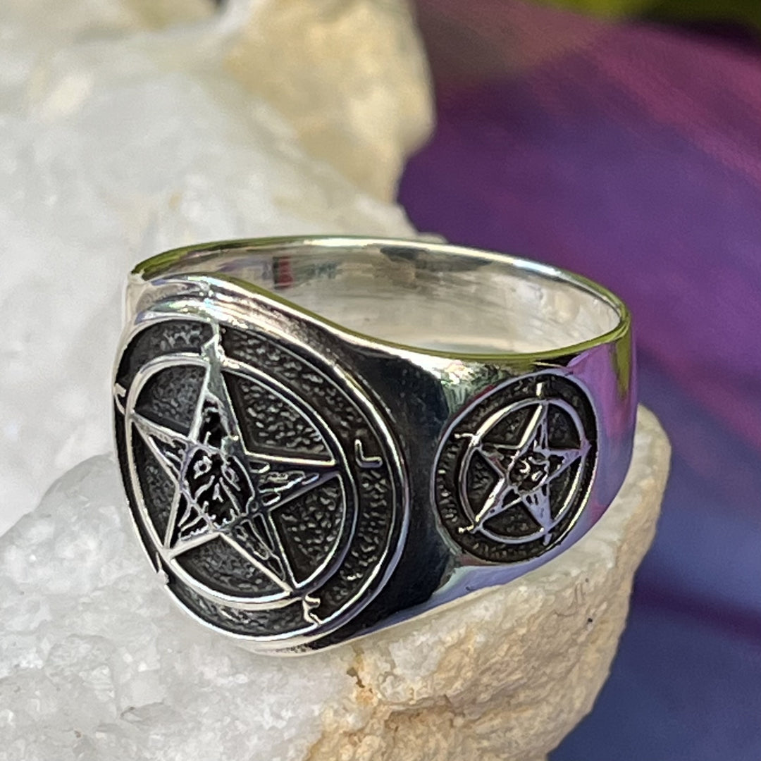 Ring Pentagram Sterling Silver