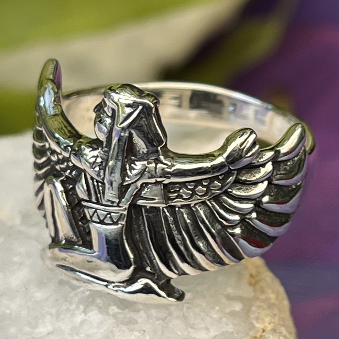 Ring Winged Goddess ISIS