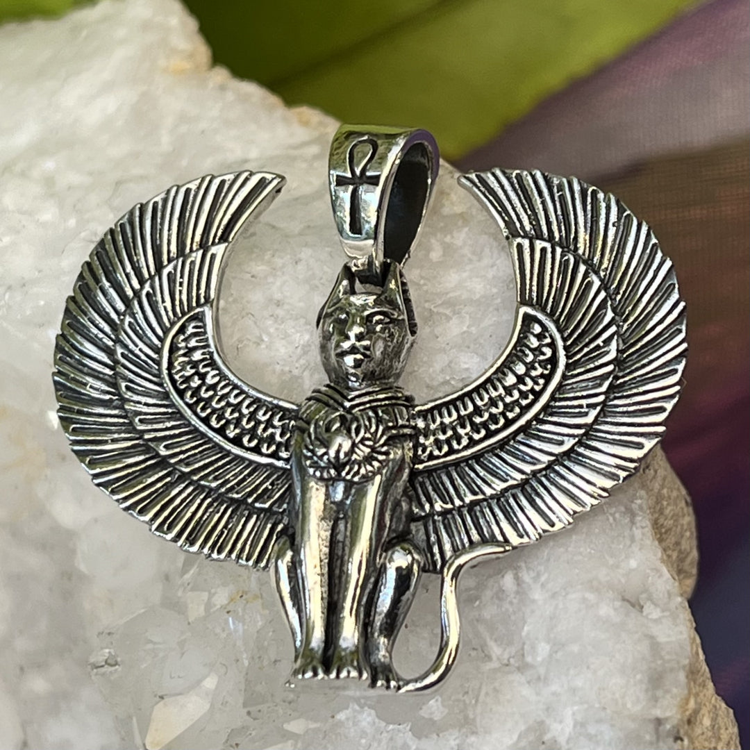 Pendant Bastet Egyptian Goddess 2.8 cm