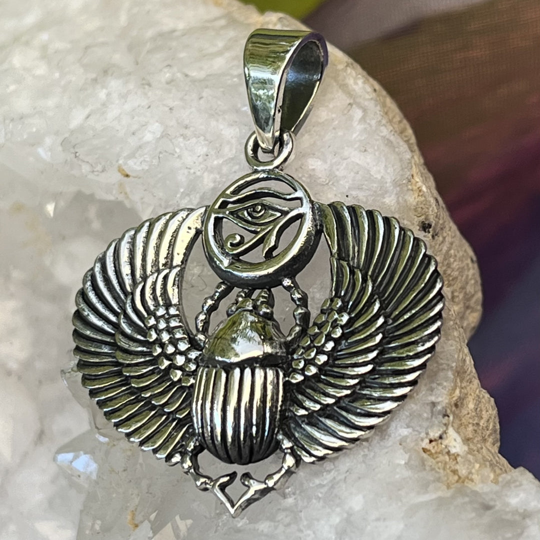 Pendant Winged Scarab 3.50 cm